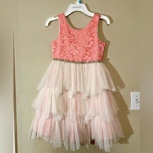 girls, pink, and white toTullue dress